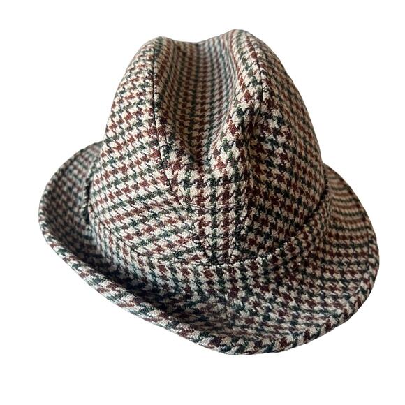 Lock And Co Made For Brook Brothers Houndstooth Hat - Picture 9 of 10